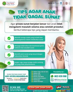 Tips Agar Anak Tidak Gagal Sunat: Edukasi Lengkap dari Klinik Asy Syifa Ngadirojo - 0822 4215 9160