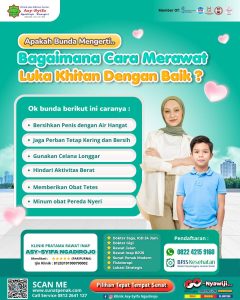 Bagaimana Cara Merawat Luka Khitan? Simak Penjelasan dari Klinik Asy Syifa Ngadirojo