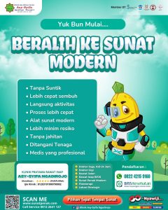 Yuk, Beralih Ke Sunat Modern bersama Klinik Asy Syifa Ngadirojo
