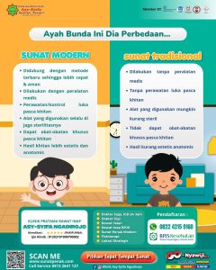 Ini Dia Perbedaan Sunat Modern & Sunat Tradisional: Penjelasan dari Klinik Asy Syifa Ngadirojo