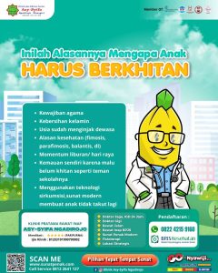 Ini Alasan Mengapa Anak Harus Berkhitan: Simak Penjelasan dari Klinik Asy Syifa Ngadirojo