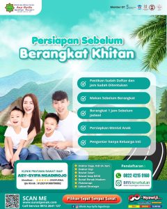 Edukasi Persiapan Sebelum Berangkat Khitan dari Klinik Asy Syifa Ngadirojo