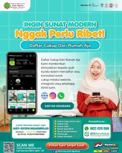 Ingin Sunat Modern Nggak Perlu Ribet! Daftar Cukup dari Rumah Saja, Layanan Modern dari Klinik Asy Syifa Ngadirojo