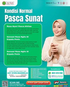 Kondisi Normal Pasca Sunat: Edukasi untuk Warga Nguter Sukoharjo dari Klinik Asy Syifa