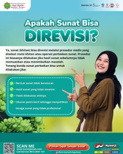 Sunat Bisa Direvisi? Solusi Sunat Revisi untuk Wilayah Gatak Sukoharjo