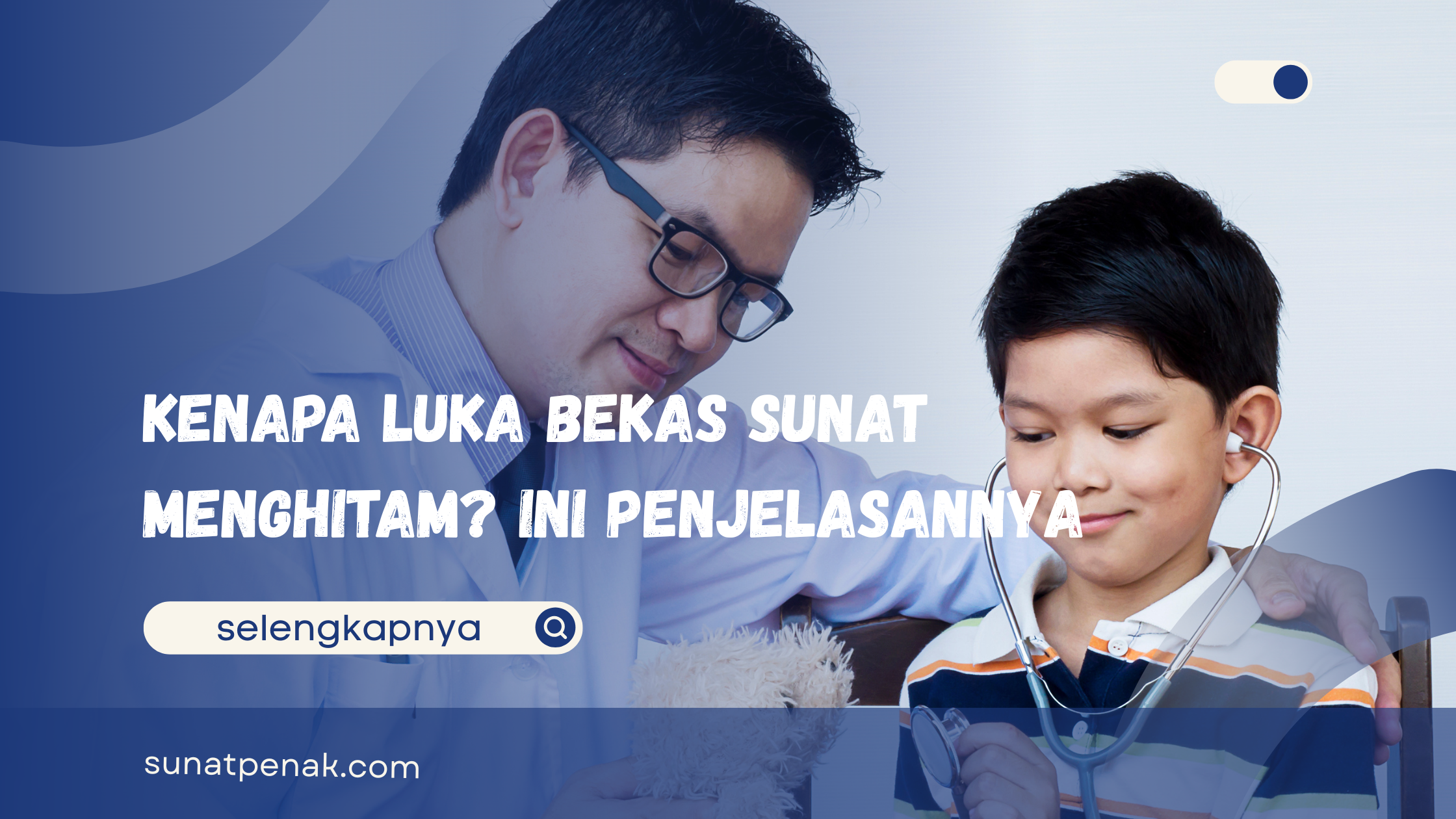 Luka Bekas Sunat Menghitam
