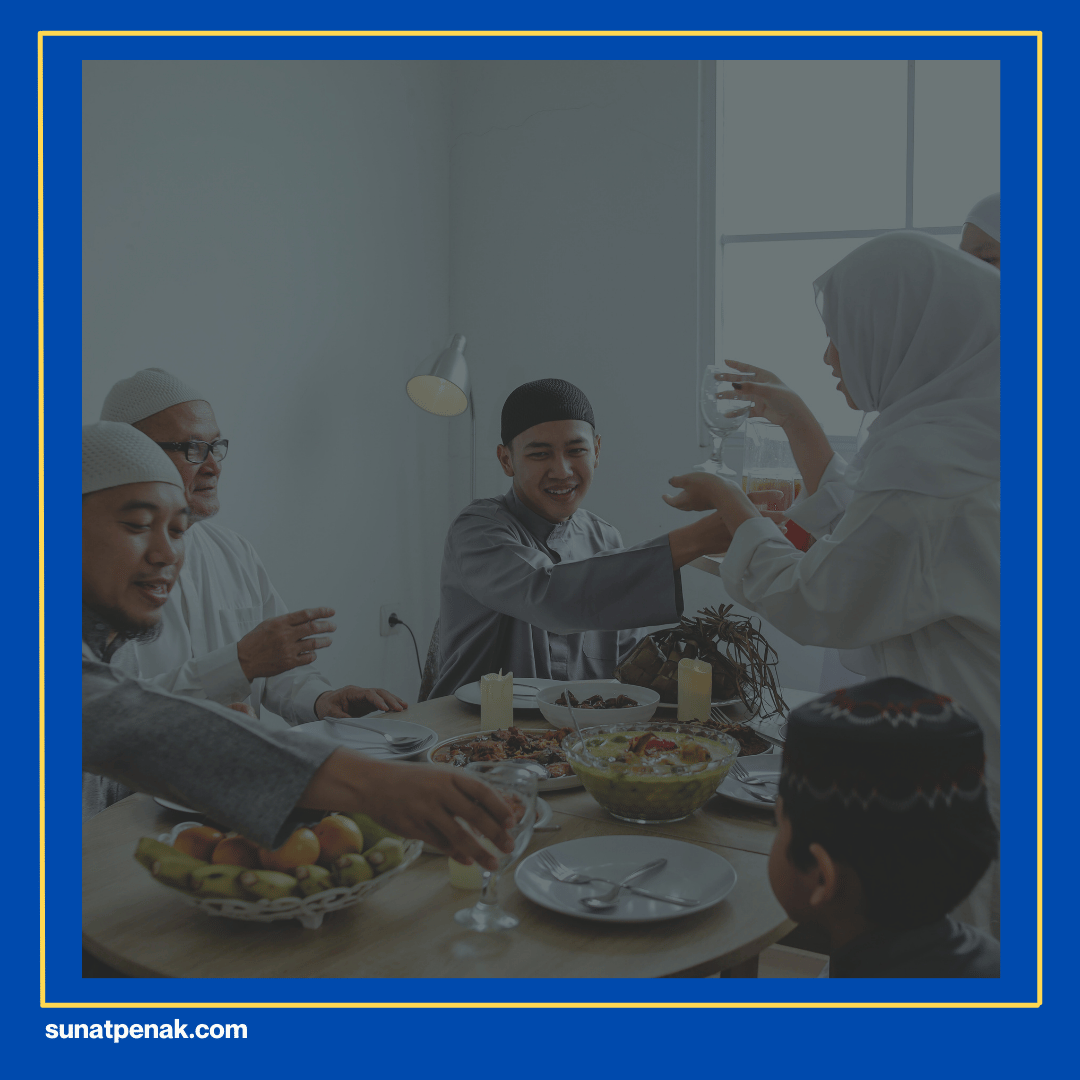 Sesi Santai dan Ramah Tamah Acara Sunat Sederhana.