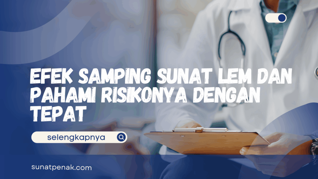 Efek Samping Sunat Lem