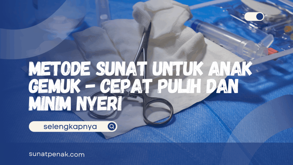 Metode Sunat untuk Anak Gemuk